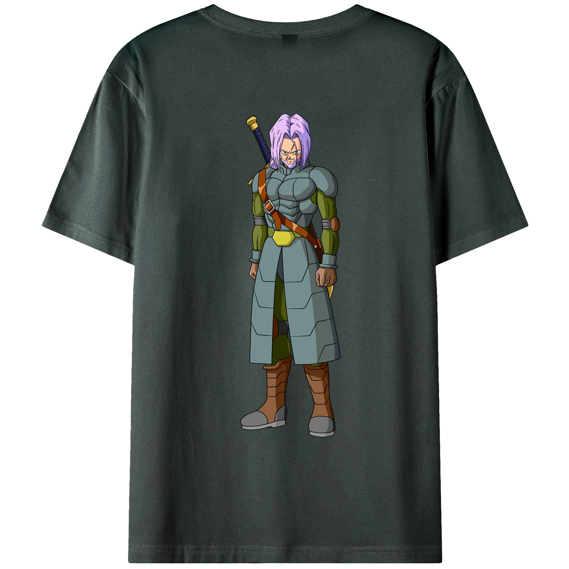 （画像用） ドラゴンボール DRAGON BALL 綿100％ メンズ半袖Tシャツ（バックプリント） 通気性
